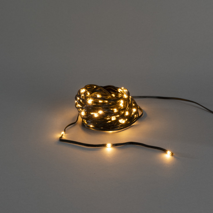 Konstmide Shinline udendørs lyskæde, 100 lys, 10 meter