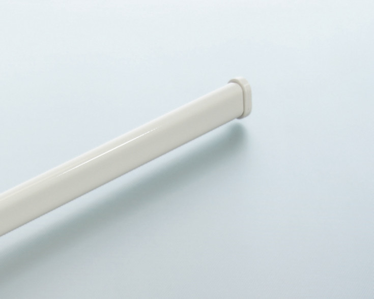 Spirella Ova-Rondo dusjforhengstang, 90x90 cm, hvit