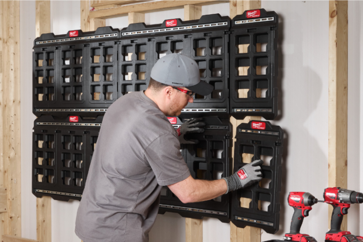 Milwaukee Packout Kompact monteringsplate, 2,8 x 26,0 x 50,5 cm