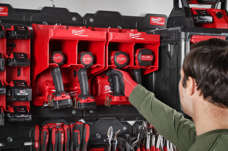 Milwaukee Packout oppheng for elektroverktøy