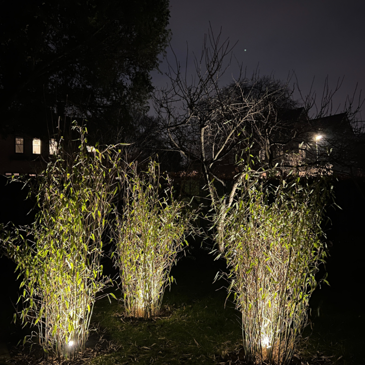 Light By Juul bedlampe med Juulius 3 spot, rustfrit stål