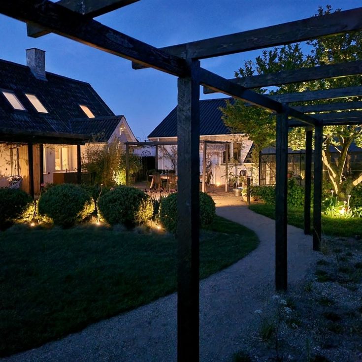 Light By Juul bedlamper med Cosmos spot, rust