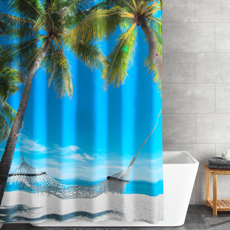 Kleine Wolke gardin bahamas multi 180x200 cm