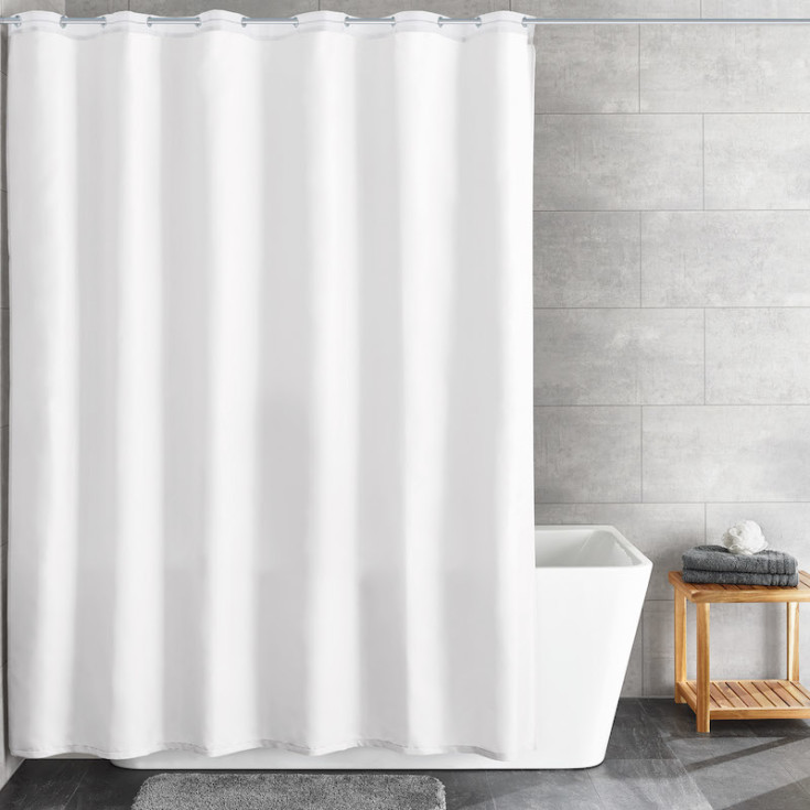 Kleine Wolke Hook-On dusjforheng, 180x200 cm, hvit