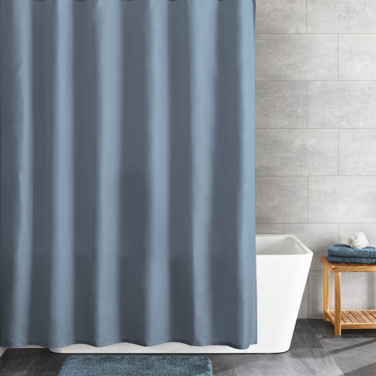 Kleine Wolke Rica badeforhæng, 180x200 cm, blå