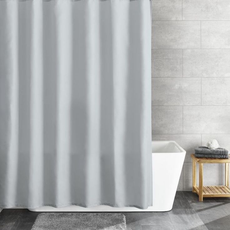 Kleine Wolke Rica duschdraperi, 180x200 cm, grå