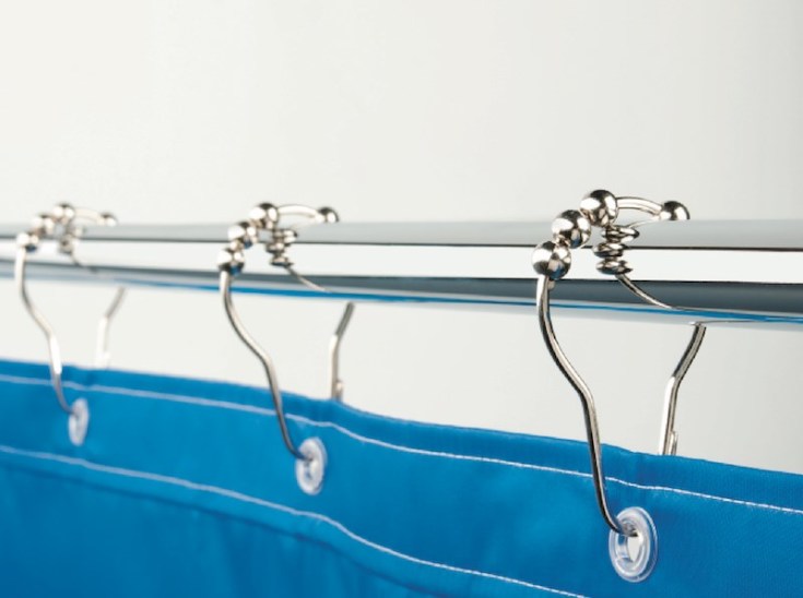 Spirella Anello ringe til dusjforheng, 12 stk, krom