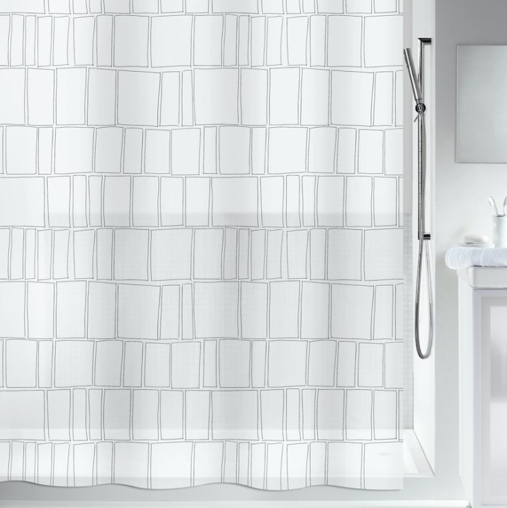 Spirella gardinkonstruksjon svart 180x200 cm