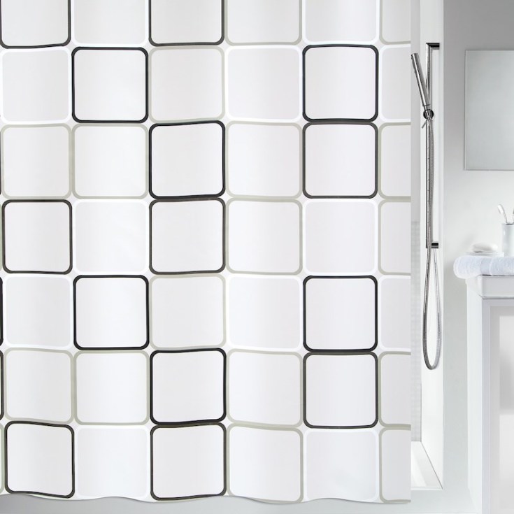 Spirella gardinramme svart 180x200 cm