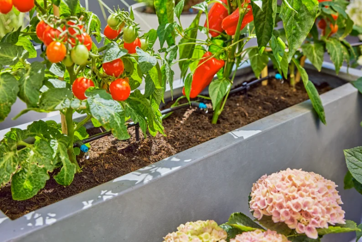 3 stk Gardena Micro-Drip-System terrassesett (30 planter)