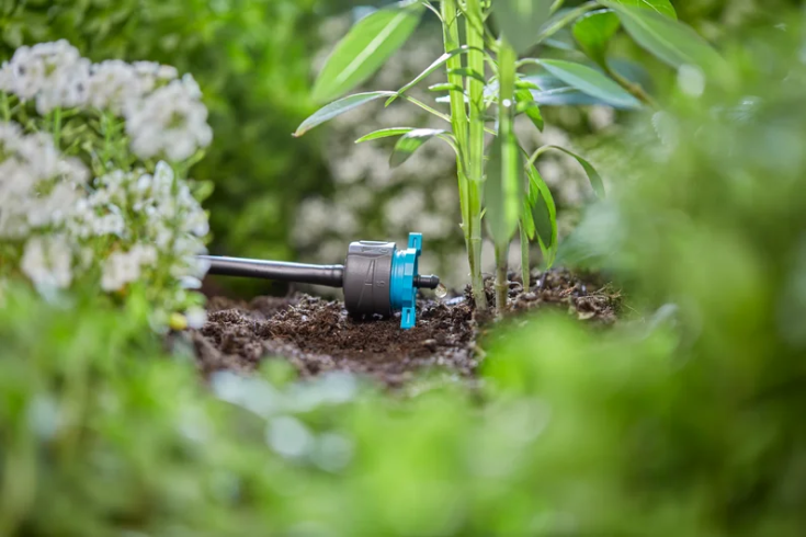 Gardena Micro-Drip-System justerbar änddroppbevattning, tryckkompenserad.