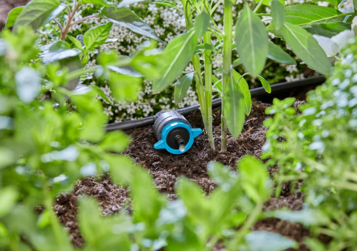10 st Gardena Micro-Drip-System justerbar raddroppbevattning, tryckkompenserad