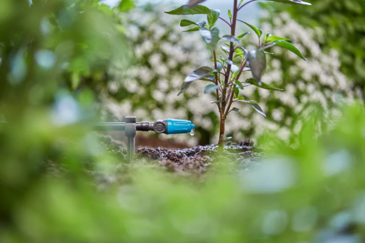 10 stk Gardena micro-drip justerbar endedryppvanner 0–15 l/t