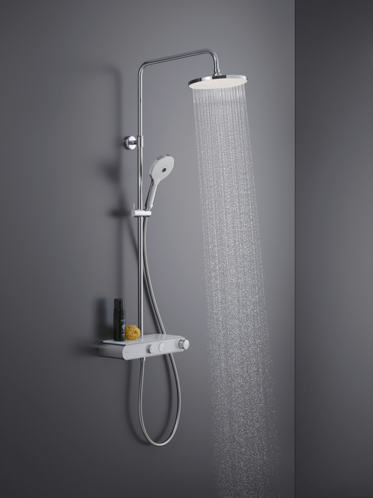 Duravit Shelf 1050 duschset, krom