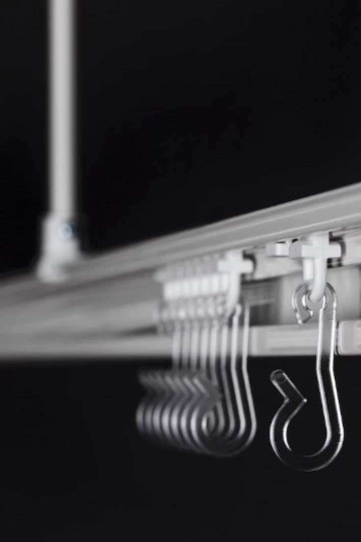 Leijma Stabil glidere og kroker, hvit/klar