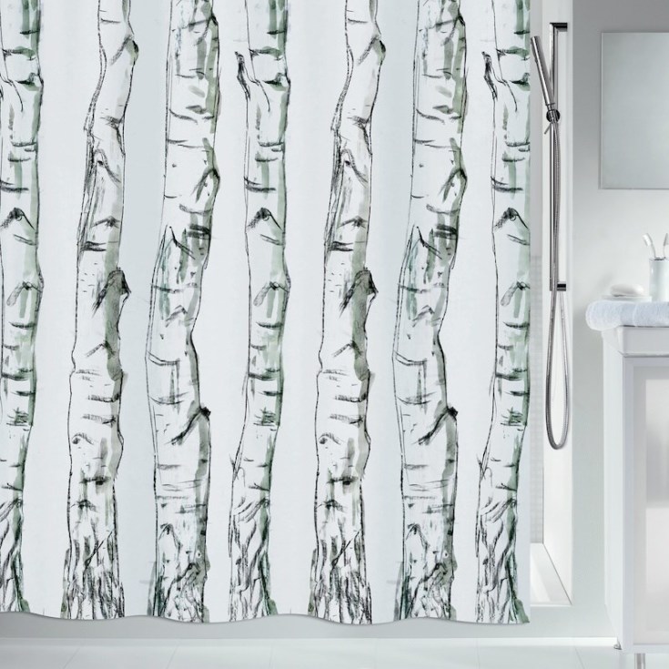 Spirella gardin tre svart 180x200 cm