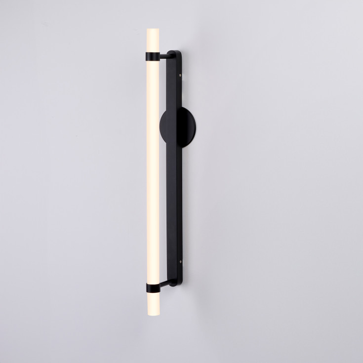 Loevschall Katana spejllampe, sort