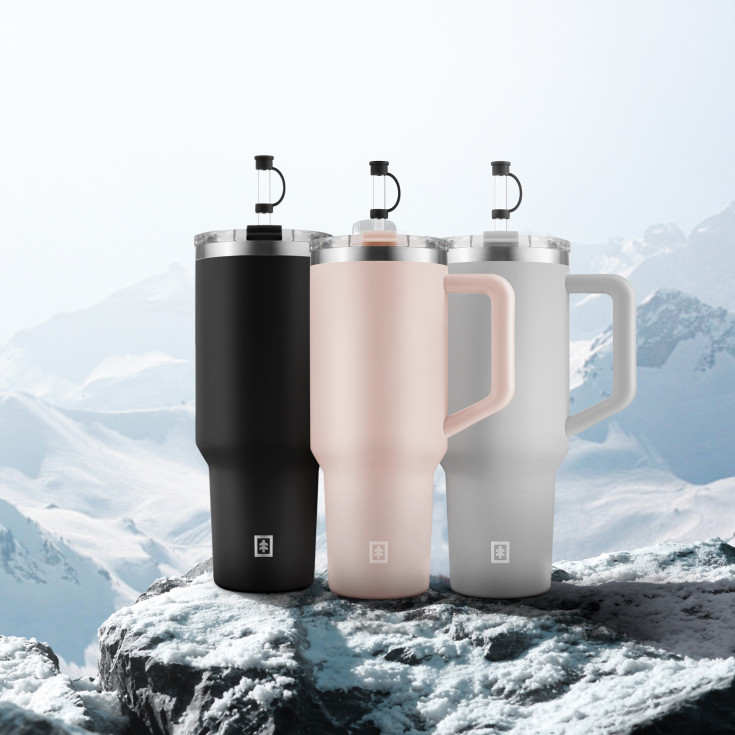 SWISSTECH drikkeflaske, 1180 ml, dusty grey