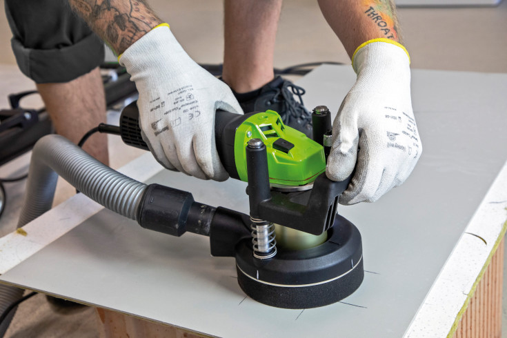 Eibenstock flishullbor EFB 68 M14 gjenger