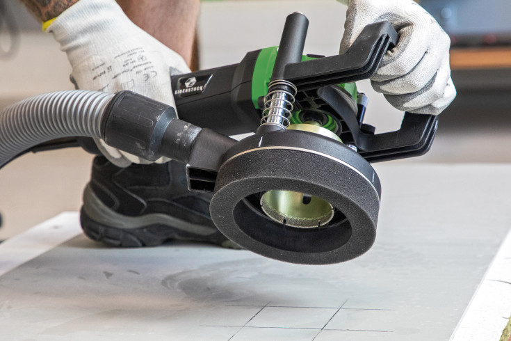 Eibenstock flisehulboremaskine EFB 68 M14 gevind