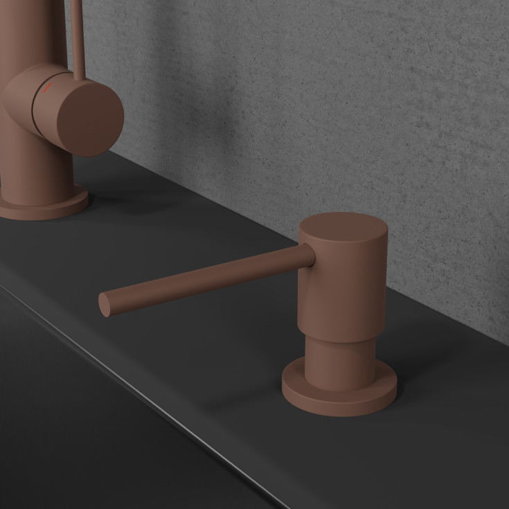 Scandtap Clean sæbedispenser, mat kobber