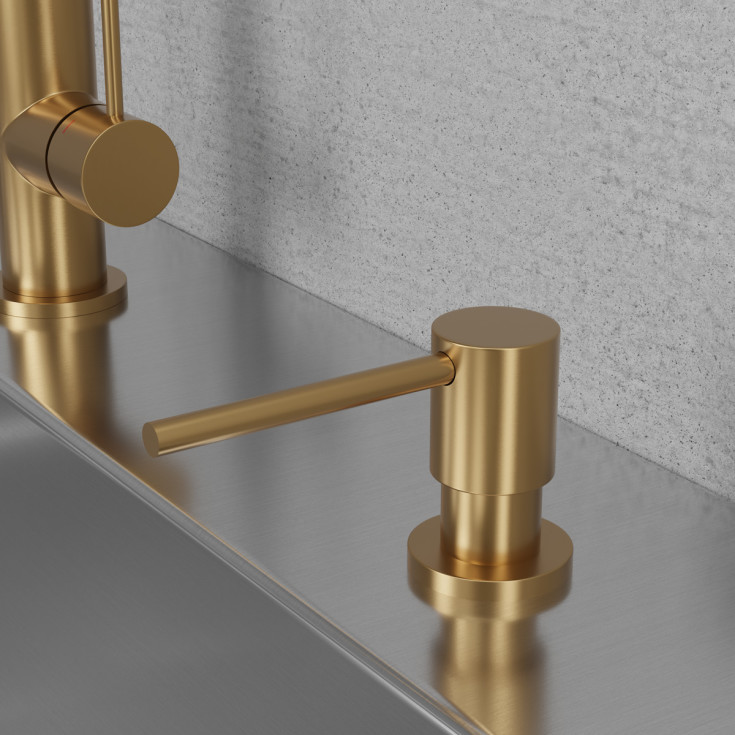 Scandtap Clean sæbedispenser, messing