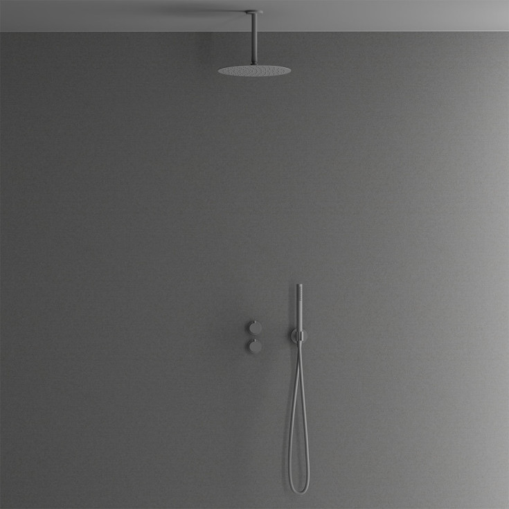 Scandtap Steel Harmonized 2z dusjløsning, Ø300 mm, scrap