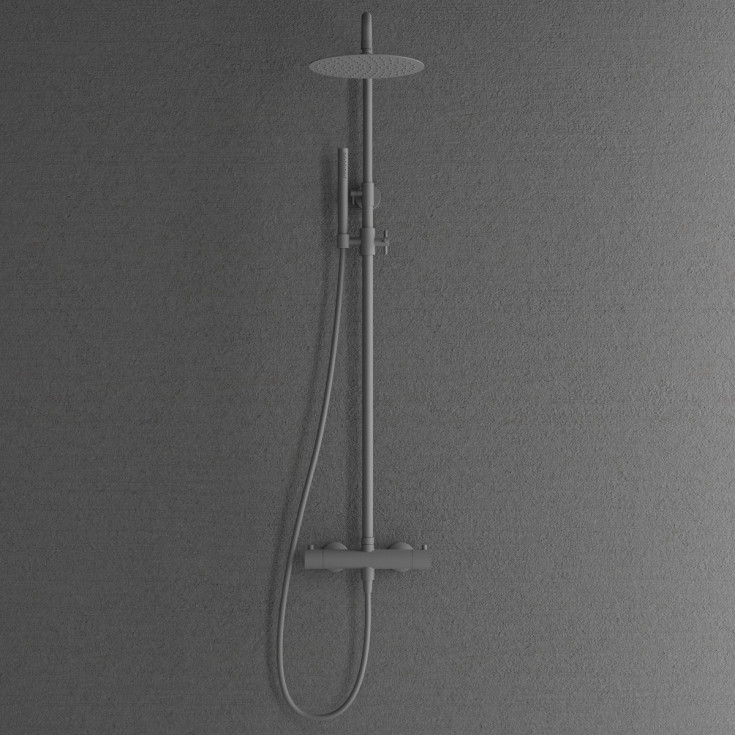 Scandtap Steel Pleasure 2 takdusjsett, Ø250 mm, scrap