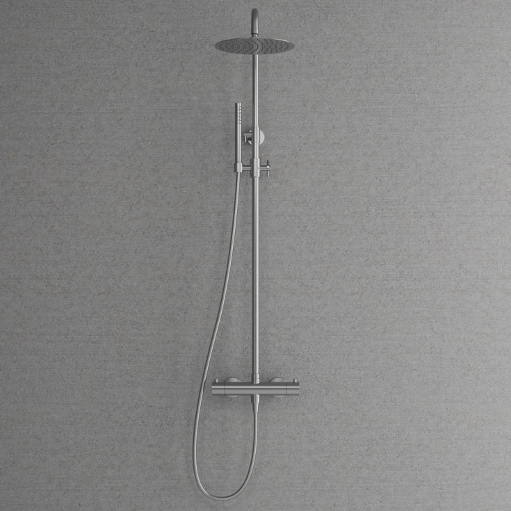 Scandtap Steel Pleasure 2 takdusjsett, Ø250 mm, original