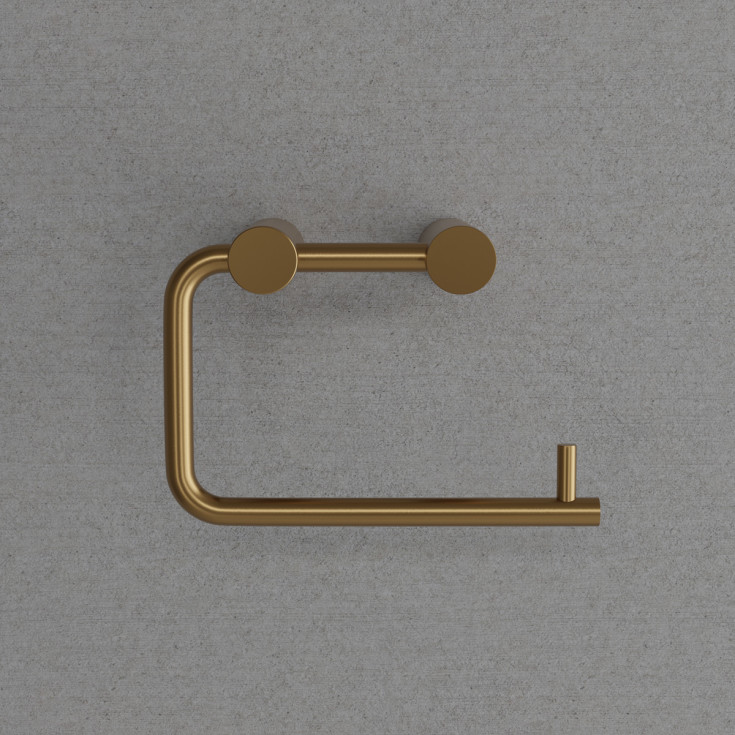 Scandtap Style dorullholder, børstet messing