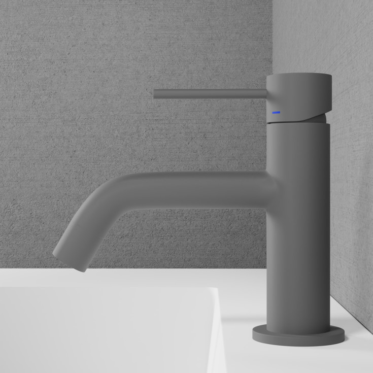 Scandtap Voyage håndvaskarmatur, mat grå