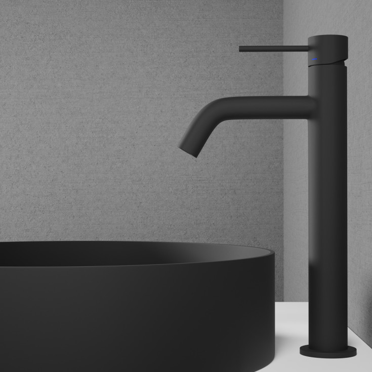 Scandtap Voyage High tvättställsblandare, matt antracit