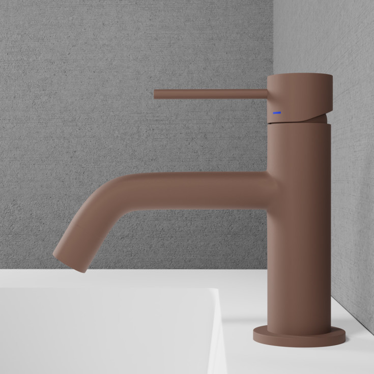 Scandtap Voyage servantbatteri, uten bunnventil, rust