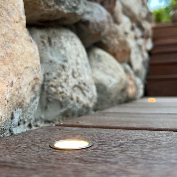 Light By Juhl Cosmos innfelt spotlight, messing, 10-pk