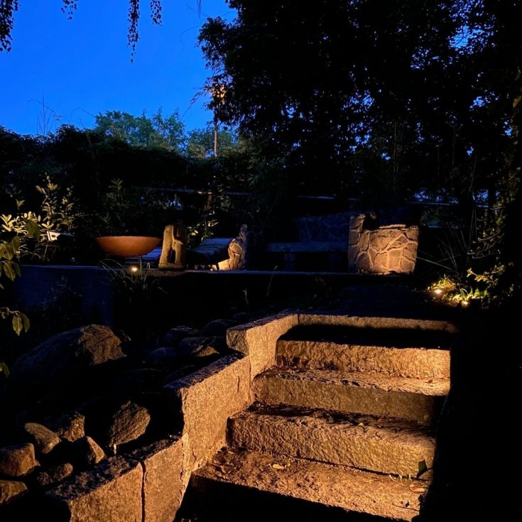 Light By Juhl Cosmos innfelt spotlight, svart, 5-pk