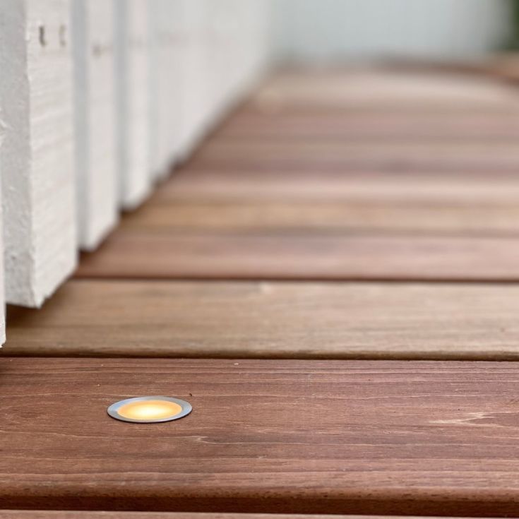 Light By Juhl Cosmos nedgravningsspot, Zigbee, rustfrit stål, 10-pak