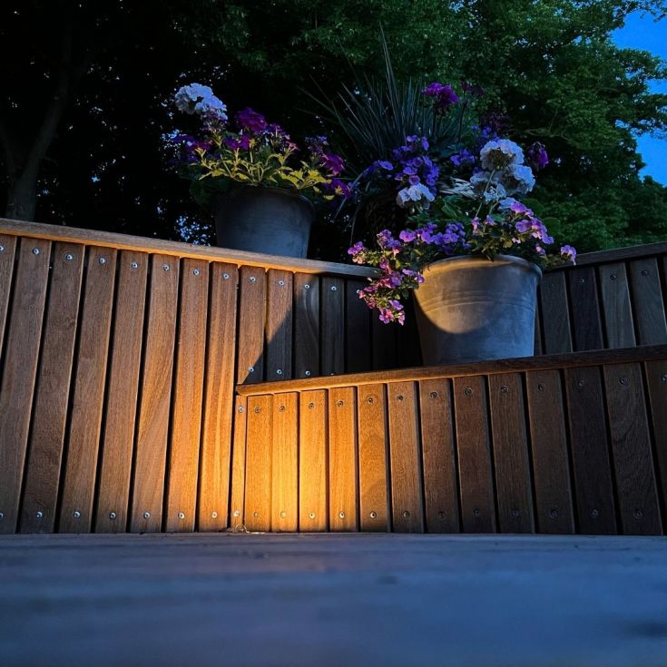 Light By Juhl Cosmos nedgravningsspot, Zigbee, rustfrit stål, 10-pak