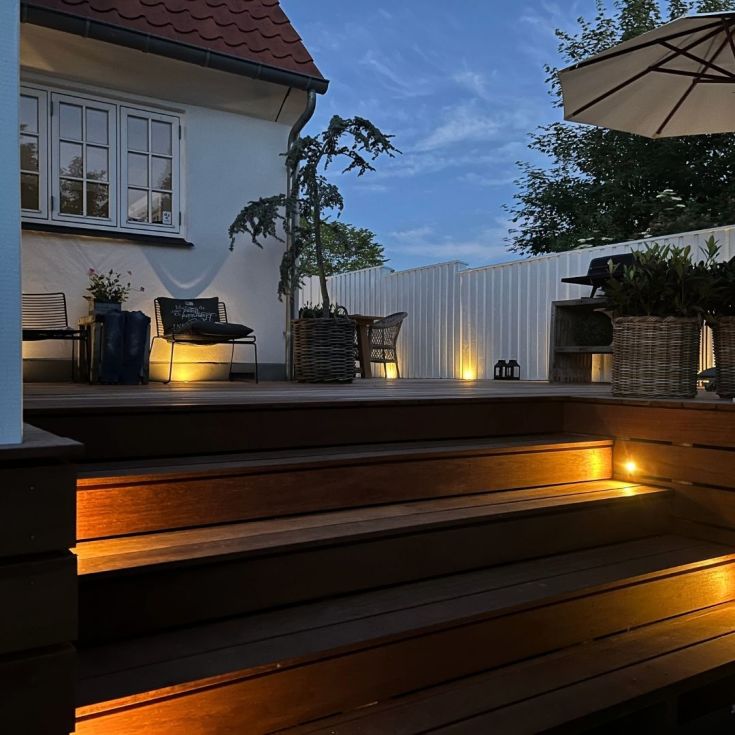 Light By Juhl Cosmos undergrunnsspotlight, Zigbee, svart, 5-pk