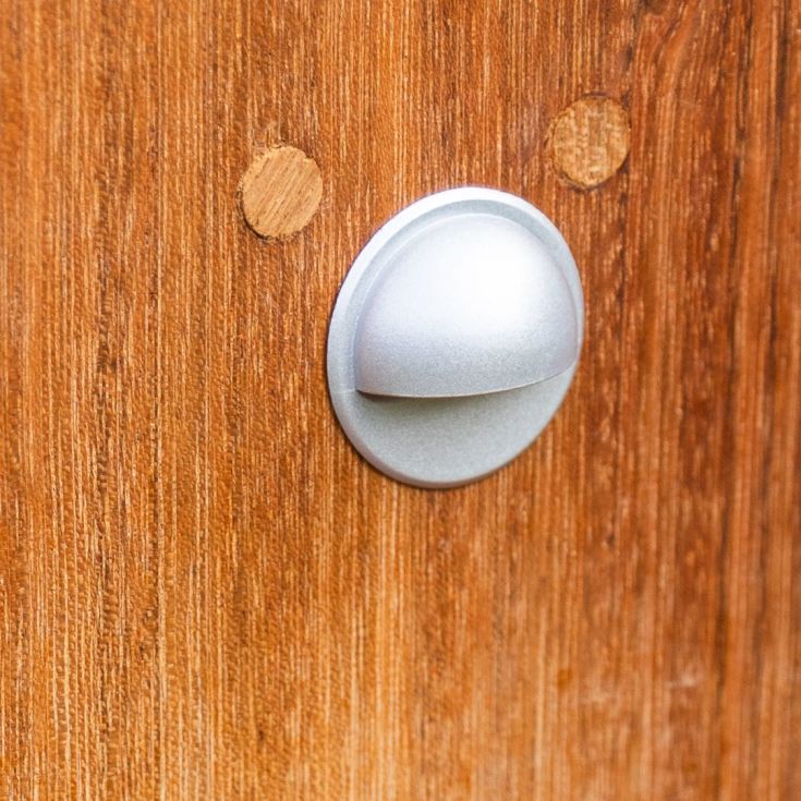 Light By Juhl Saga innfelte trappespotter, sølv, 10-pk