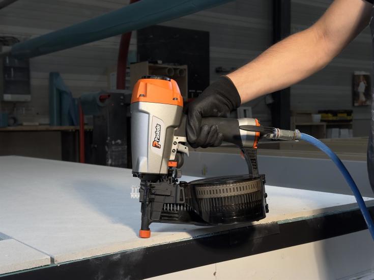 Paslode tromlesømpistol CNP65.2, trykluft, 27-65 mm