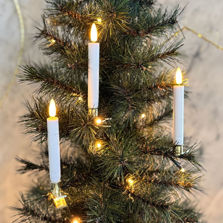 Sirius Sille LED juletrelys, hvit, 10-pak