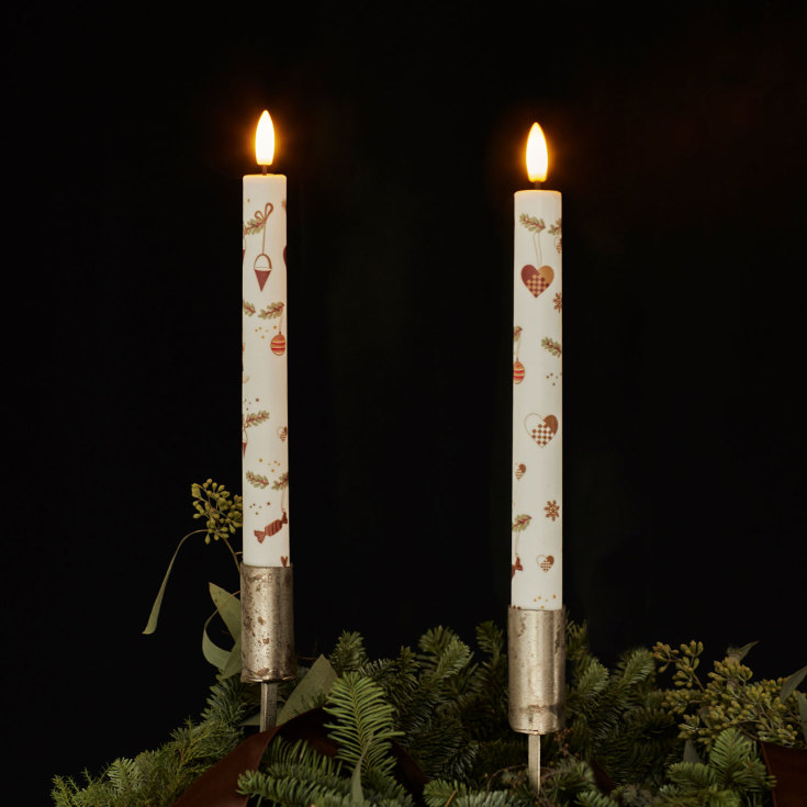 Sirius Mie LED julelys, H22 cm, 2-pak