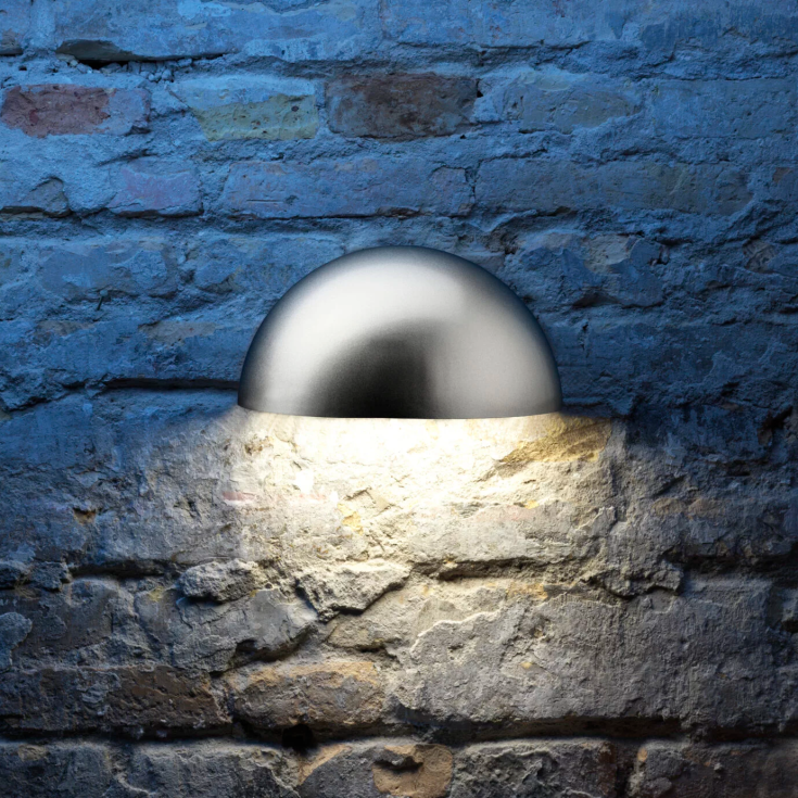 Lumenlight Bolero vägglampa utomhus, galvaniserat stål