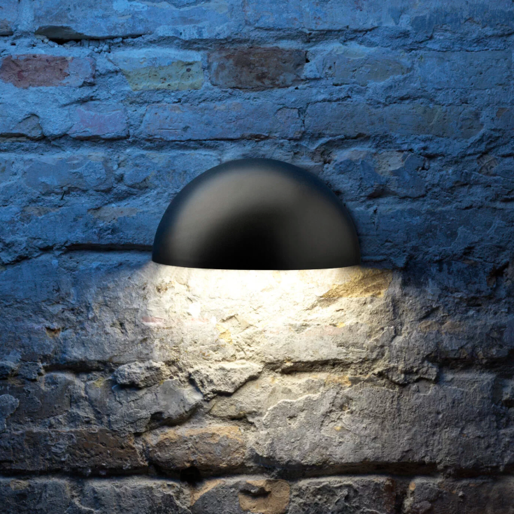 Lumenlight Bolero utelys vegg, svart