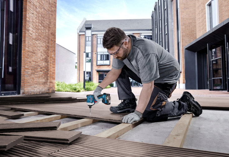 Bosch slagskrutrekker GDR 18V-215 solo, i L-BOXX