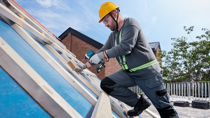 Bosch slagskrutrekker GDR 18V-215 solo, i L-BOXX