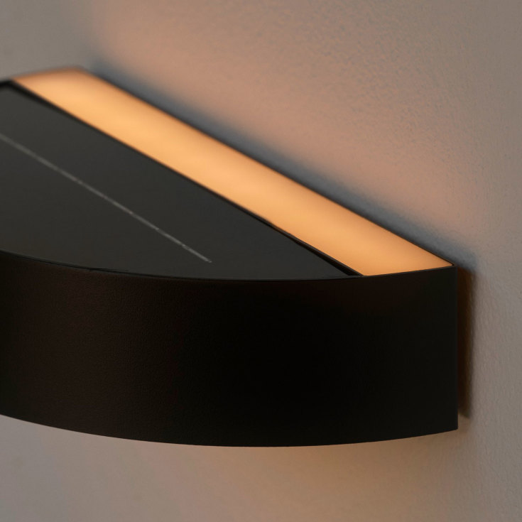 Nordlux Monay Round solcelle utelys vegg