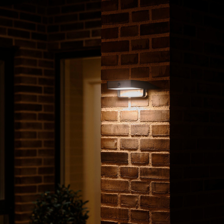 Nordlux Saulio solcelle utelys vegg