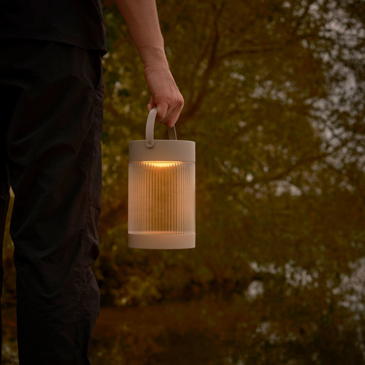 Nordlux Coupar solcelle bordlampe, beige