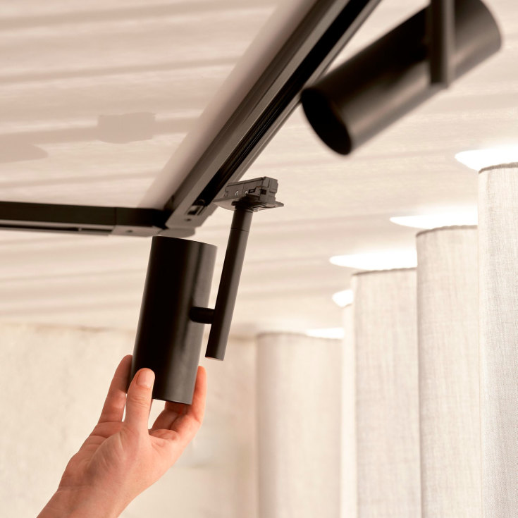 Nordlux Jerome Link skinnespot, sort